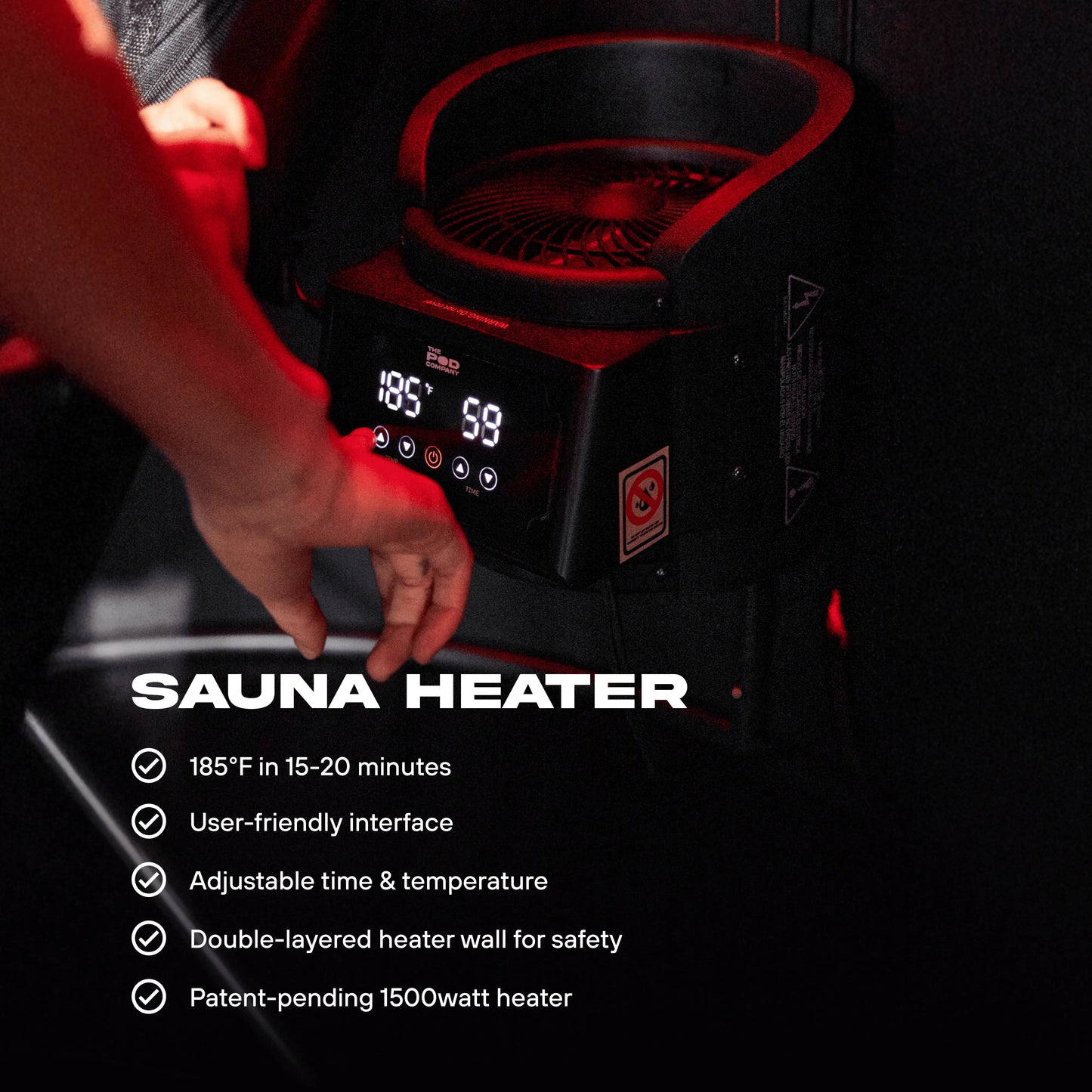Sauna Pod Recovery Stack