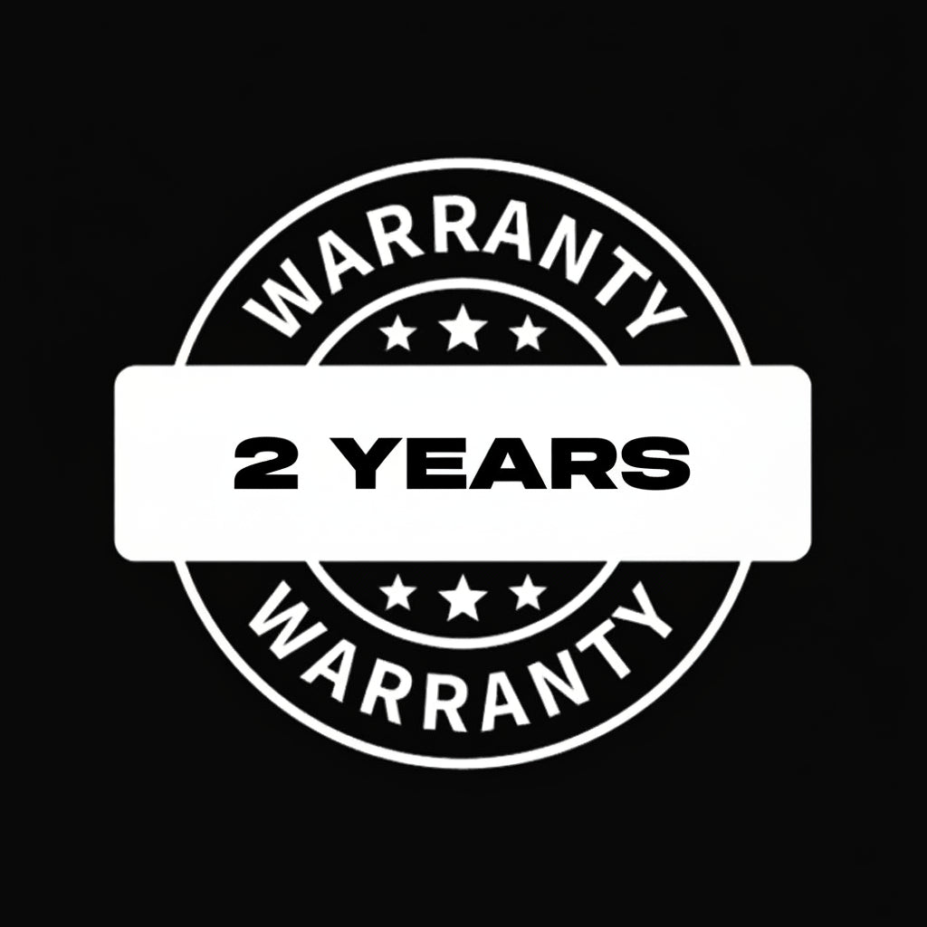2 year warranty