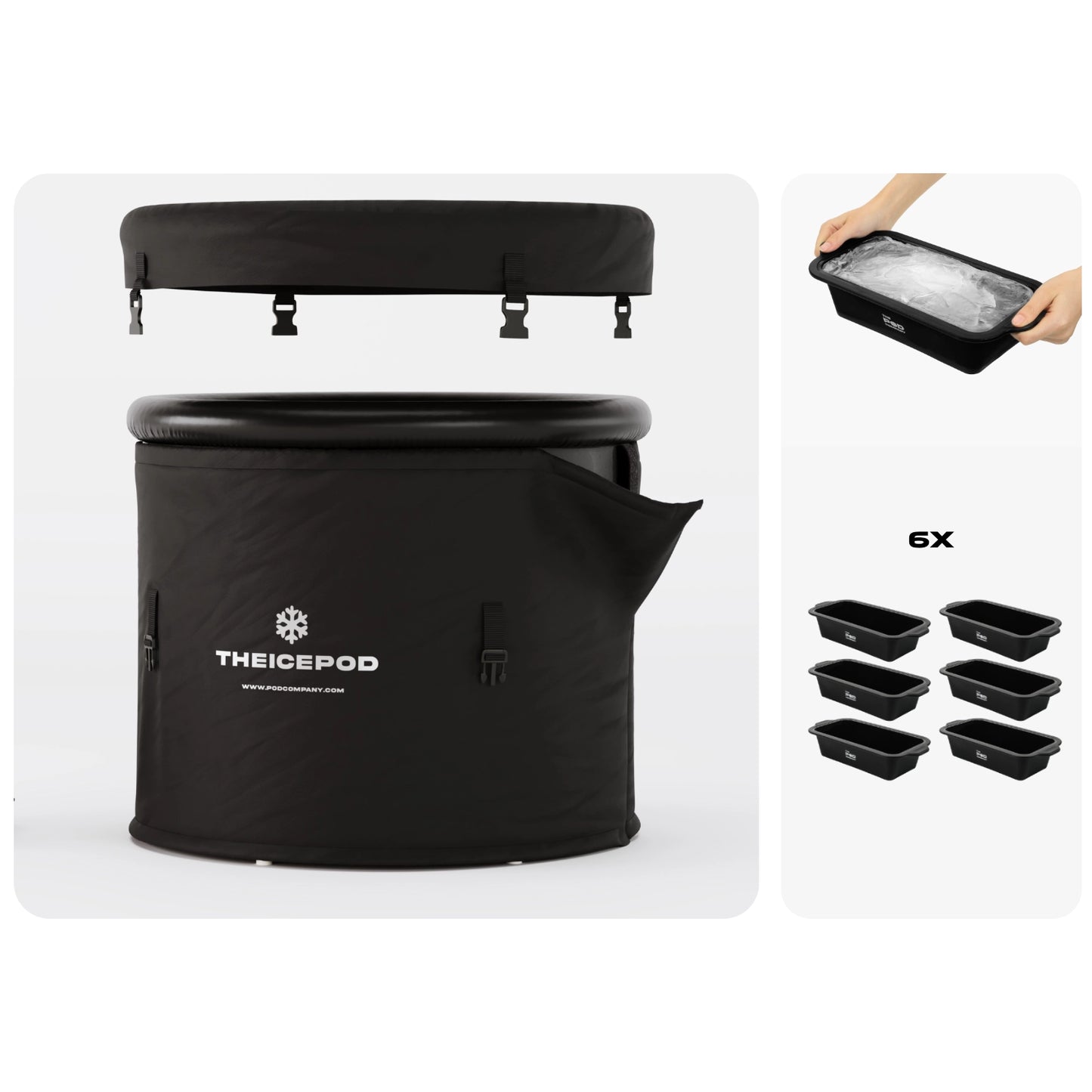Ultra Insulated Cover Set & XXL Ice Block Bundle