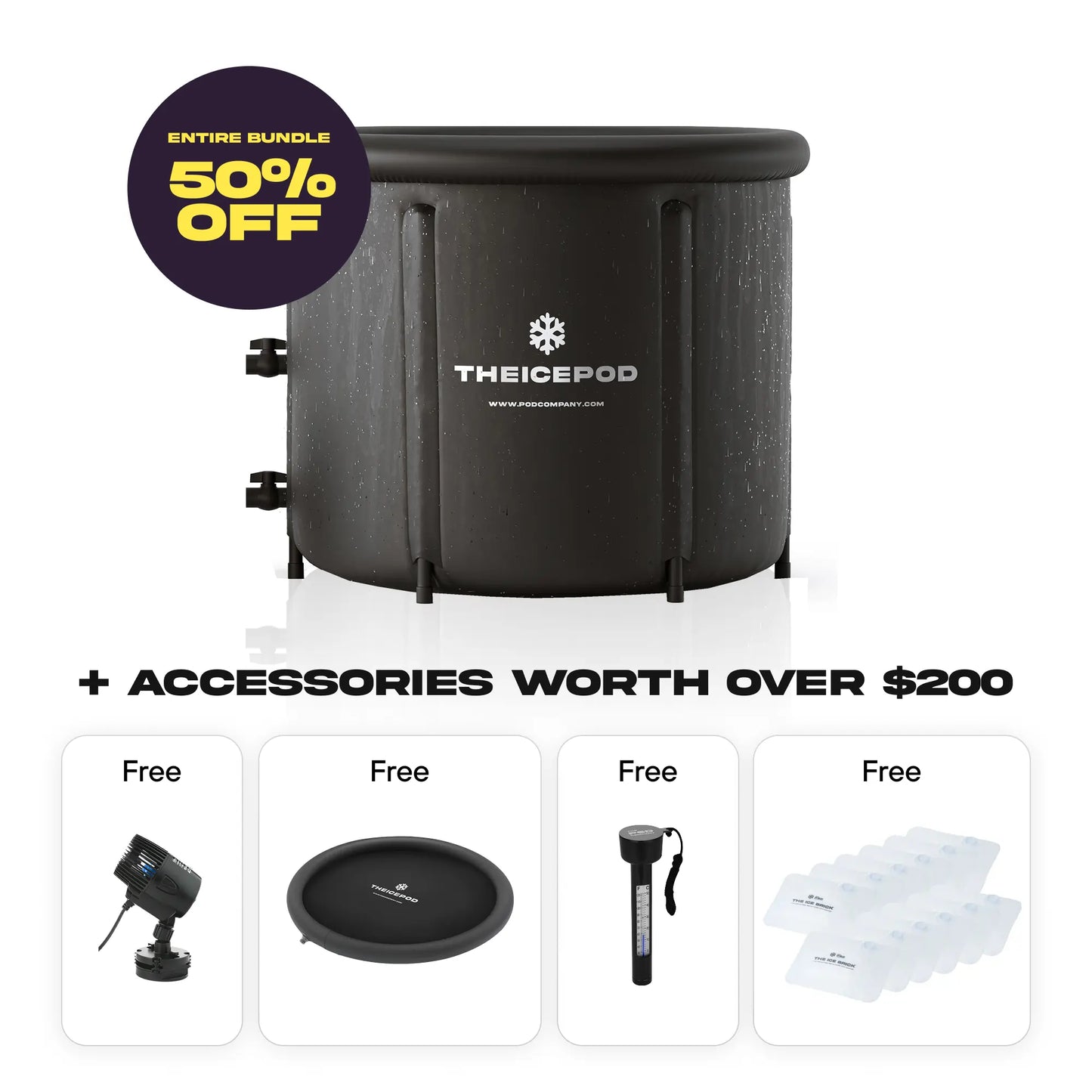 Cold Plunging 101 Ice Pod Bundle