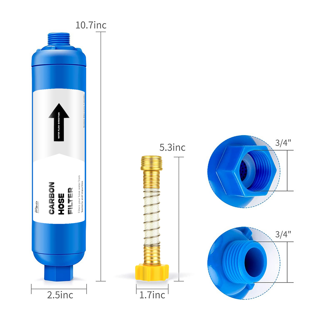 Carbon Hose Filter