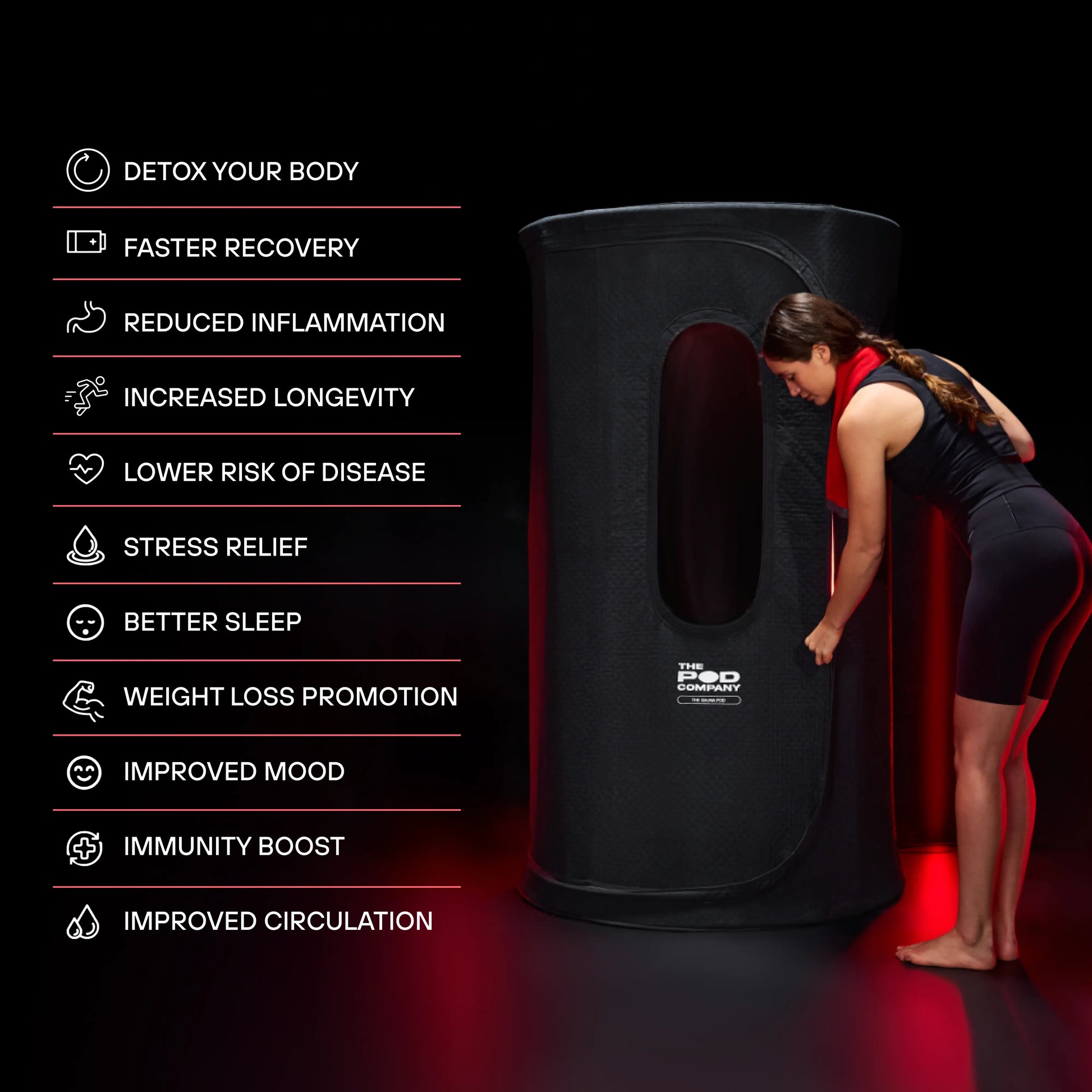 The Sauna Pod - Portable Sauna The Pod Company The Sauna Pod - Portable Sauna The Pod Company