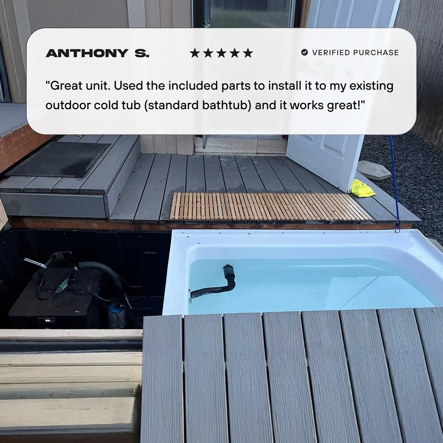 The Universal Ice Bath Chiller
