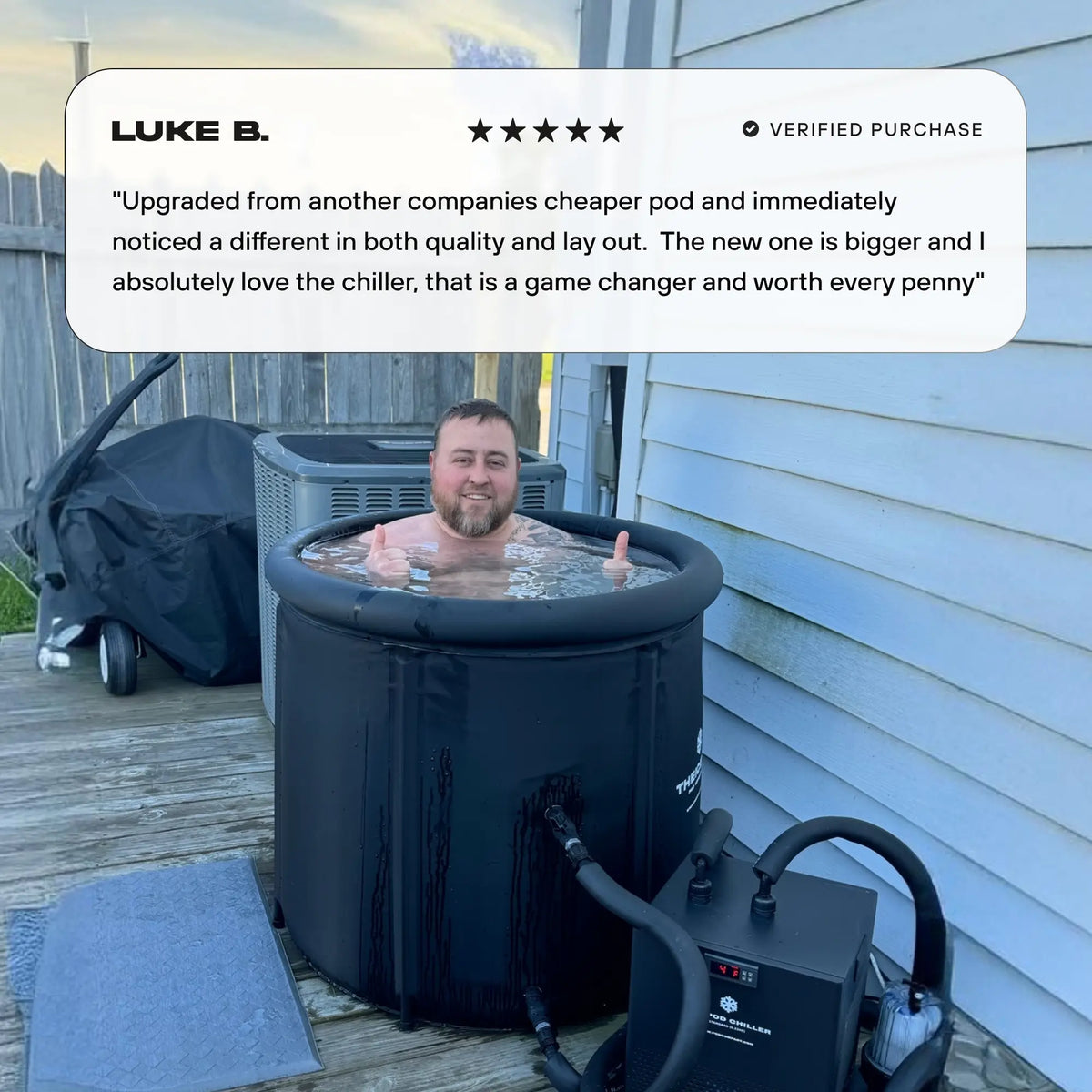 Refurbished Ice Bath Water Chiller – The Pod Company Refurbished Ice Bath Water Chiller – The Pod Company