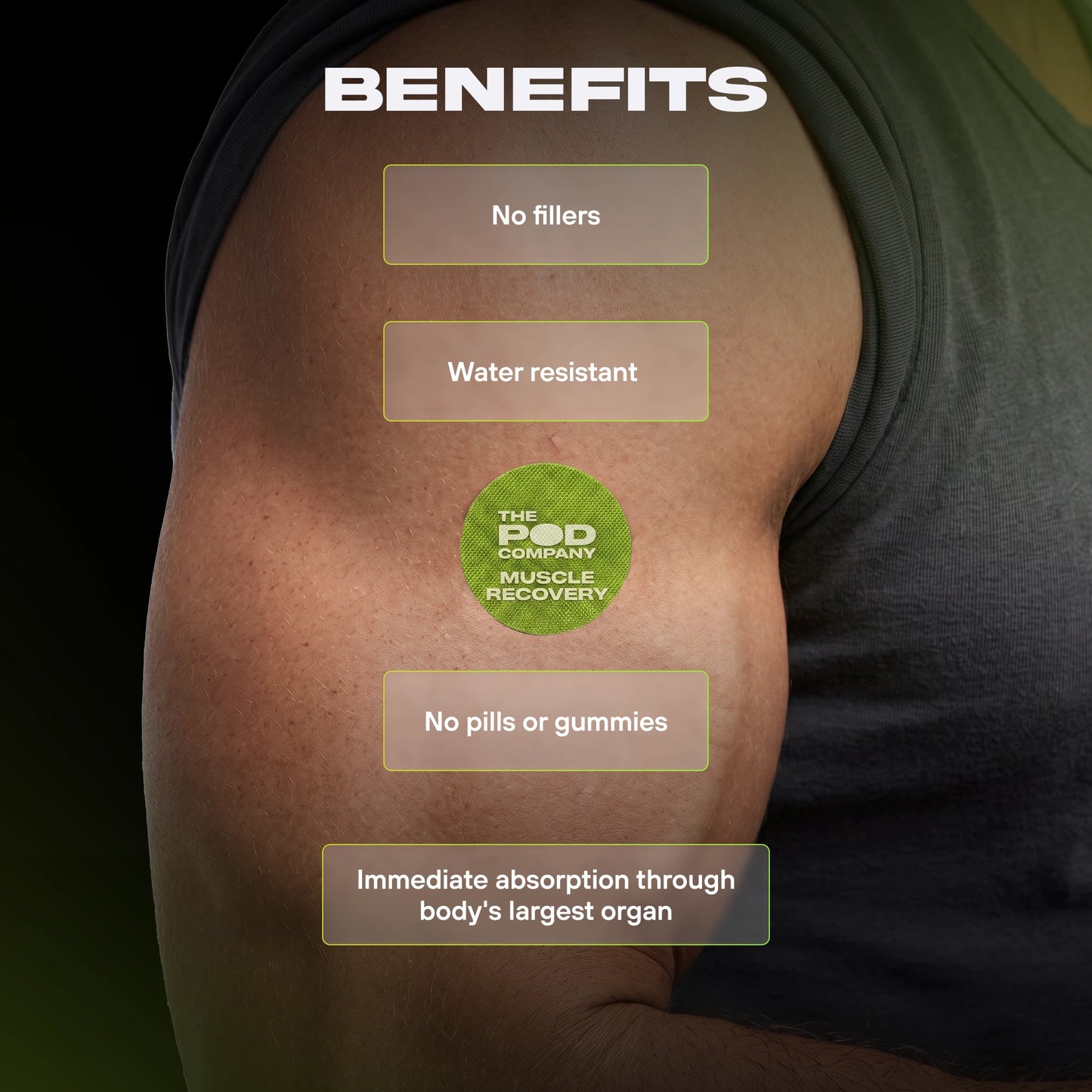 Muscle Recovery Patch