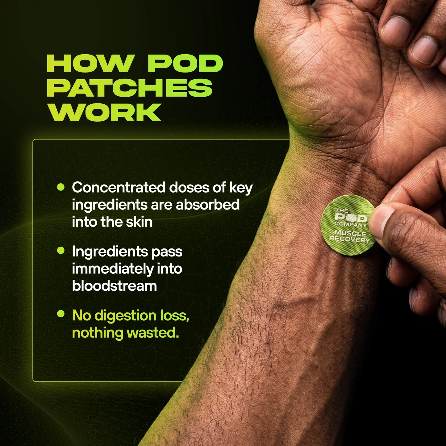 Muscle Recovery Patch