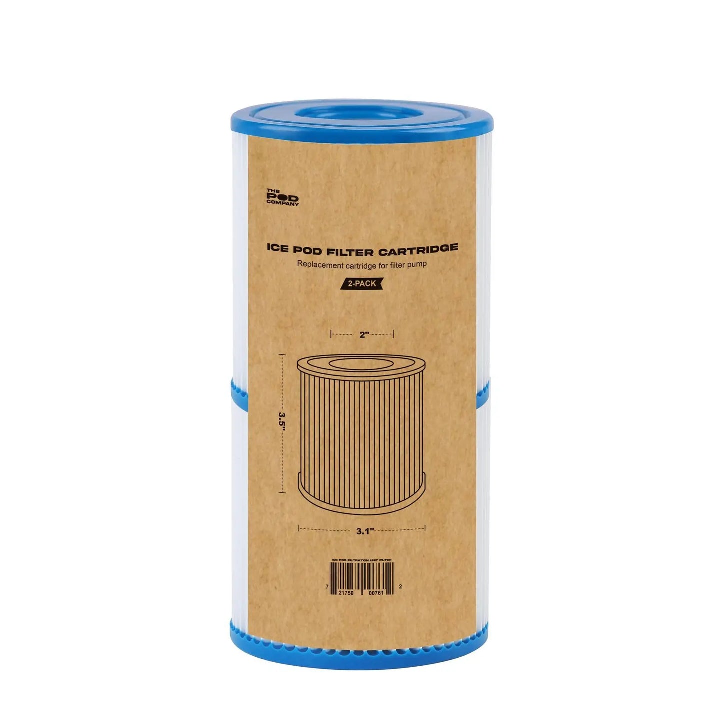 2-Pack Pod Filtration Unit Filters